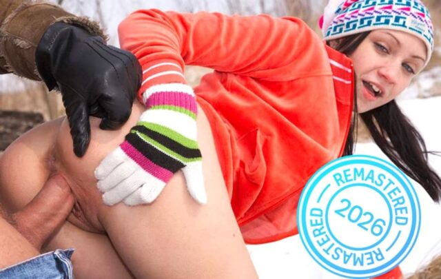 Michelle Gets Fucked in the Freezing Cold: A Teen's Icy Ordeal